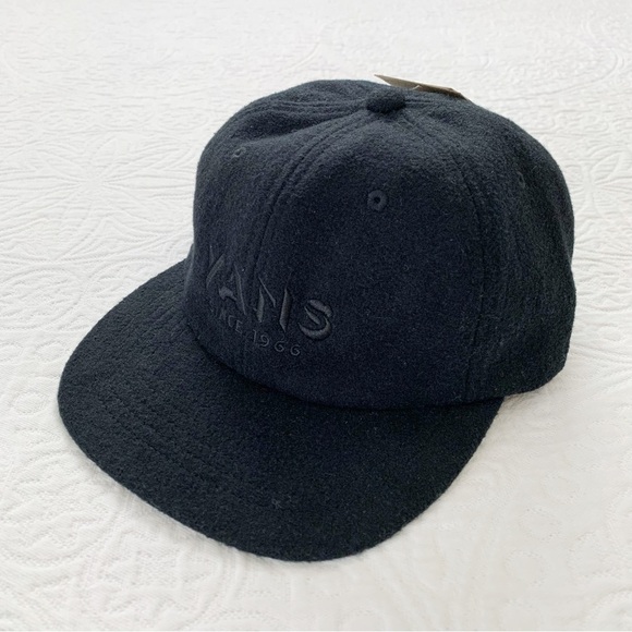 Vans Clark Vintage Unstructured Hat, Black‎ - Picture 2 of 7